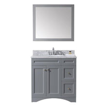 Load image into Gallery viewer, Virtu USA Elise 36&quot; Single Sink Top Vanity with Mirror- Virtuusa