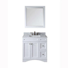 Load image into Gallery viewer, Virtu USA Elise 36&quot; Single Sink Top Vanity with Mirror- Virtuusa
