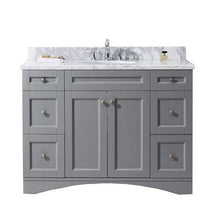 Load image into Gallery viewer, Virtu USA Elise 48&quot; Single Sink Top Vanity with Mirror- Virtuusa