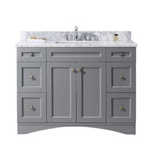 Load image into Gallery viewer, Virtu USA Elise 48&quot; Single Sink Top Vanity with Mirror- Virtuusa