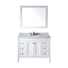 Load image into Gallery viewer, Virtu USA Tiffany 48&quot; Single Sink Top Vanity with Mirror- Virtuusa