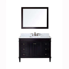 Load image into Gallery viewer, Virtu USA Tiffany 48&quot; Single Sink Top Vanity with Faucet and Mirror- Virtuusa