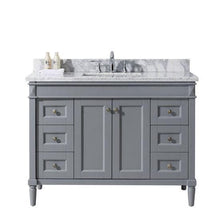 Load image into Gallery viewer, Virtu USA Tiffany 48&quot; Single Sink Top Vanity with Mirror- Virtuusa