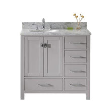 Load image into Gallery viewer, Virtu USA Caroline Avenue 36&quot; Single Sink Top Vanity- Virtuusa