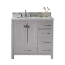 Load image into Gallery viewer, Virtu USA Caroline Avenue 36&quot; Single Sink Top Vanity- Virtuusa