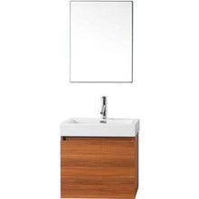 Load image into Gallery viewer, Virtu USA Zuri 24&quot; Single Sink Top Vanity with Faucet and Mirror- Virtuusa