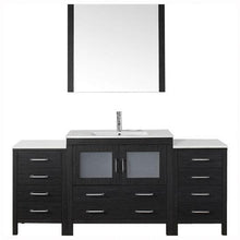 Load image into Gallery viewer, Virtu USA Dior 72&quot; Single Sink Top Vanity with Faucet and Mirror- Virtuusa
