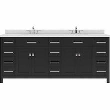 Load image into Gallery viewer, Caroline Parkway 78&quot; Double Sink Dazzle White Quartz Top Vanity - Vanity Grace Store