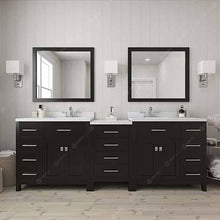 Load image into Gallery viewer, Caroline Parkway 93&quot; Double Sink Dazzle White Quartz Top Vanity - Vanity Grace Store