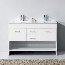 Load image into Gallery viewer, Gloria 48&quot; Double Sink Vanity with Faucet - Vanity Grace Store - Virtuusa