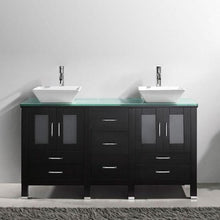 Load image into Gallery viewer, Bradford 60&quot; Double Sink Vanity with Faucet - Vanity Grace Store - Virtuusa