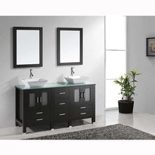 Load image into Gallery viewer, Bradford 60&quot; Double Sink Vanity with Faucet and Mirrors - Vanity Grace Store - Virtuusa