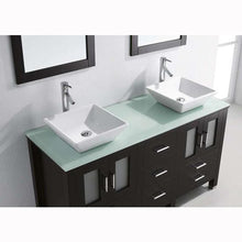 Load image into Gallery viewer, Bradford 60&quot; Double Sink Vanity with Faucet and Mirrors - Vanity Grace Store - Virtuusa