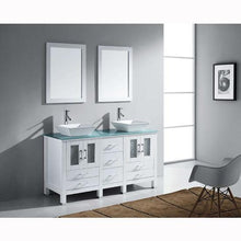Load image into Gallery viewer, Bradford 60&quot; Double Sink Vanity with Faucet and Mirrors - Vanity Grace Store - Virtuusa