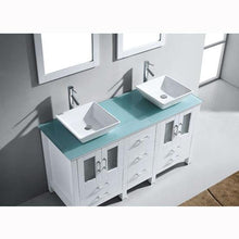 Load image into Gallery viewer, Bradford 60&quot; Double Sink Vanity with Faucet and Mirrors - Vanity Grace Store - Virtuusa