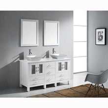 Load image into Gallery viewer, Bradford 60&quot; Double Sink Vanity with Faucet and Mirrors - Vanity Grace Store - Virtuusa