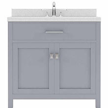 Load image into Gallery viewer, Caroline 36&quot; Single Sink Dazzle White Quartz Top Vanity - Vanity Grace Store