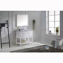 Load image into Gallery viewer, Caroline Estate 36&quot; Single Sink Italian Carrara White Marble Top Vanity with Mirror - Vanity Grace Store - Virtuusa