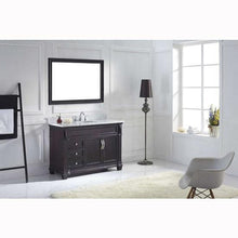 Load image into Gallery viewer, Victoria 48&quot; Single Sink Italian Carrara White Marble Top Vanity with Mirror - Vanity Grace Store - Virtuusa