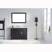 Load image into Gallery viewer, Victoria 48&quot; Single Sink Italian Carrara White Marble Top Vanity with Faucet and Mirror - Vanity Grace Store - Virtuusa