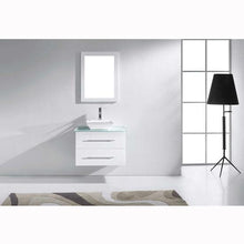 Load image into Gallery viewer, Marsala 29&quot; Single Sink Aqua Tempered Glass Top Vanity with Faucet and Mirror - Vanity Grace Store - Virtuusa
