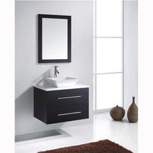 Load image into Gallery viewer, Marsala 29&quot; Single Sink White Engineered Stone Top Vanity with Faucet and Mirror | Virtu USA Caroline Vanity | Vanity Grace | US