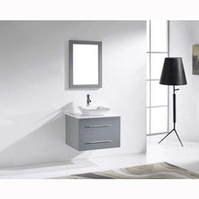Load image into Gallery viewer, Marsala 29&quot; Single Sink White Engineered Stone Top Vanity with Faucet and Mirror | Virtu USA Caroline Vanity | Vanity Grace | US
