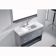 Load image into Gallery viewer, Gloria 48&quot; Single Sink Top Vanity with Faucet and Mirror - Vanity Grace Store - Virtuusa