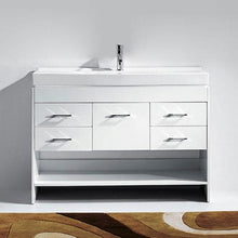 Load image into Gallery viewer, Gloria 48&quot; Single Sink Top Vanity with Faucet - Vanity Grace Store - Virtuusa