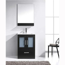 Load image into Gallery viewer, Zola 24&quot; Single Sink Top Vanity with Faucet and Mirror - Vanity Grace Store - Virtuusa