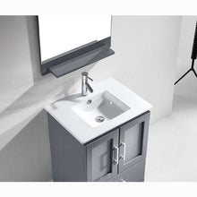 Load image into Gallery viewer, Zola 24&quot; Single Sink Top Vanity with Faucet and Mirror - Vanity Grace Store - Virtuusa