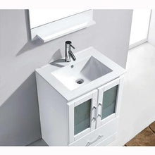 Load image into Gallery viewer, Zola 24&quot; Single Sink Top Vanity with Faucet and Mirror - Vanity Grace Store - Virtuusa
