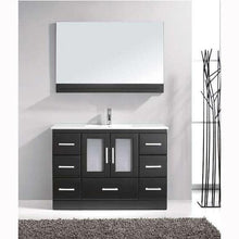 Load image into Gallery viewer, Zola 48&quot; Single Sink Vanity with Faucet and Mirror - Vanity Grace Store - Virtuusa