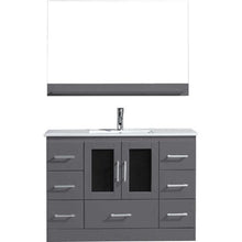 Load image into Gallery viewer, Zola 48&quot; Single Sink Vanity with Faucet and Mirror - Vanity Grace Store - Virtuusa