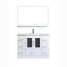 Load image into Gallery viewer, Zola 48&quot; Single Sink Vanity with Faucet and Mirror - Vanity Grace Store - Virtuusa