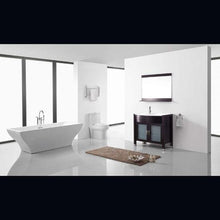 Load image into Gallery viewer, Ava 36" Single Sink Vanity with White Engineered Stone Top with Faucet and Mirror - Vanity Grace Store - Virtuusa