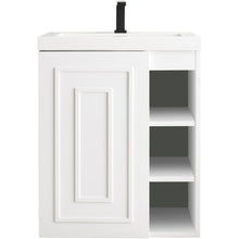 Load image into Gallery viewer, James Martin Alicante&#39; 24&quot; Glossy White Single Vanity Cabinet- James Martin