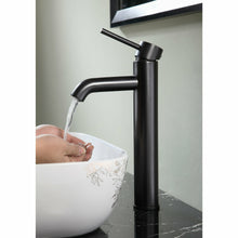 Load image into Gallery viewer, Valle Single Hole Single Handle Bathroom Faucet in Oil Rubbed Bronze- Anzzi