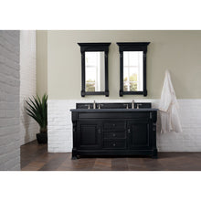 Load image into Gallery viewer, James Martin Brookfield 60&quot; Antique Black Double Vanity