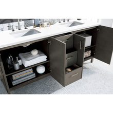 Load image into Gallery viewer, James Martin Metropolitan 72&quot; Silver Oak Double Vanity