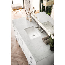 Load image into Gallery viewer, James Martin Addison 60&quot; Glossy White Single Vanity