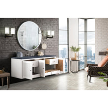 Load image into Gallery viewer, James Martin Athens 60&quot; Glossy White Single Vanity