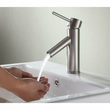 Load image into Gallery viewer, Valle Single Hole Single Handle Bathroom Faucet in Brushed Nickel- Anzzi