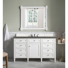 Load image into Gallery viewer, James Martin Brittany 60&quot;  Bright White Single Vanity- James Martin