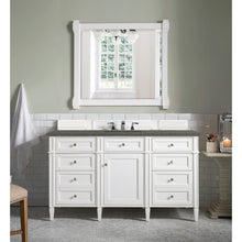Load image into Gallery viewer, James Martin Brittany 60&quot;  Bright White Single Vanity