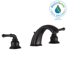 Load image into Gallery viewer, Prince 8 in. Widespread 2-Handle Bathroom Faucet in Oil Rubbed Bronze- Anzzi