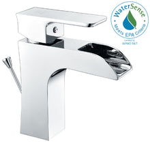 Load image into Gallery viewer, Forza Series Single Hole Single-Handle Low-Arc Bathroom Faucet in Polished Chrome- Anzzi