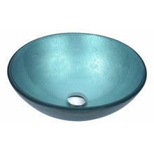 Load image into Gallery viewer, Gardena Series Deco-Glass Vessel Sink in Coral Blue- Anzzi