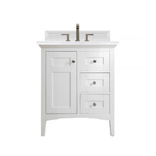 Load image into Gallery viewer, James Martin Palisades 30&quot; Bright White Single Vanity- James Martin