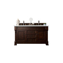 Load image into Gallery viewer, James Martin Brookfield 60&quot; Burnished Mahogany Double Vanity